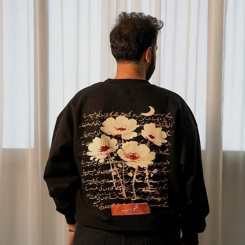 KHWAB - BLACK CREWNECK