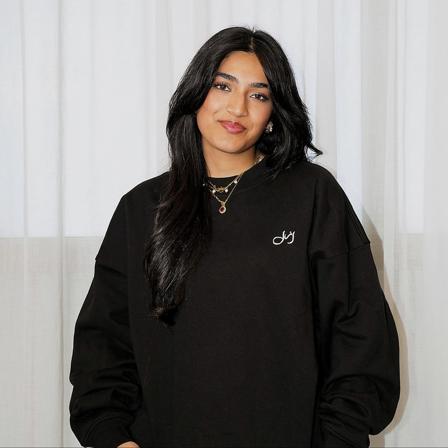 KHWAB - BLACK CREWNECK