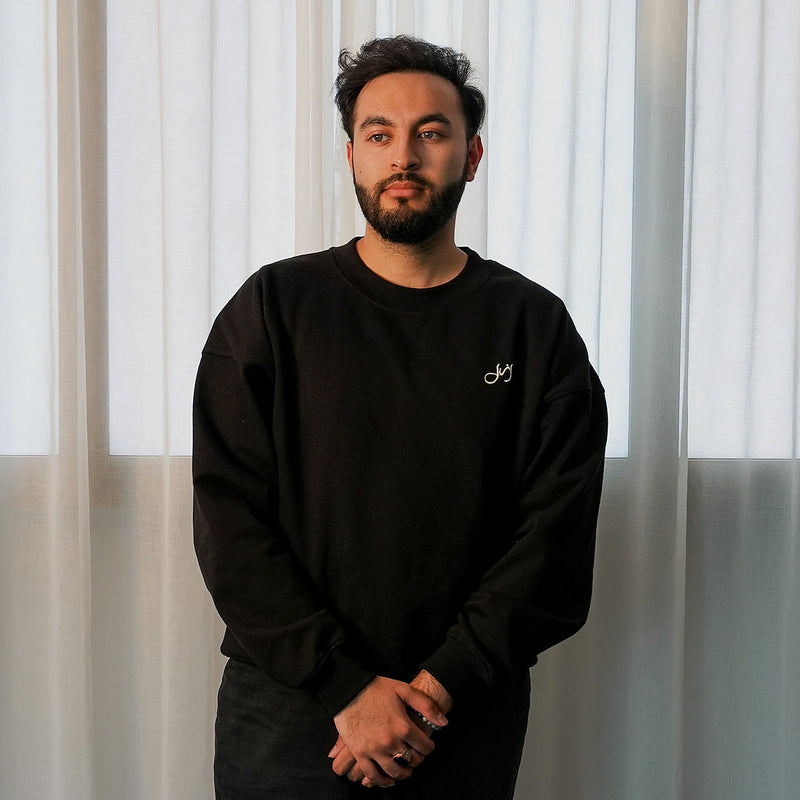 KHWAB - BLACK CREWNECK